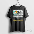 Officials Oakland Athletics Some Grandmas Play Bingo Real Grandmas Watch Diamond Heart Shape T-Shirts, Hoodie, Sweatshirt - T-Shirt, Sweatshirt, Hoodie