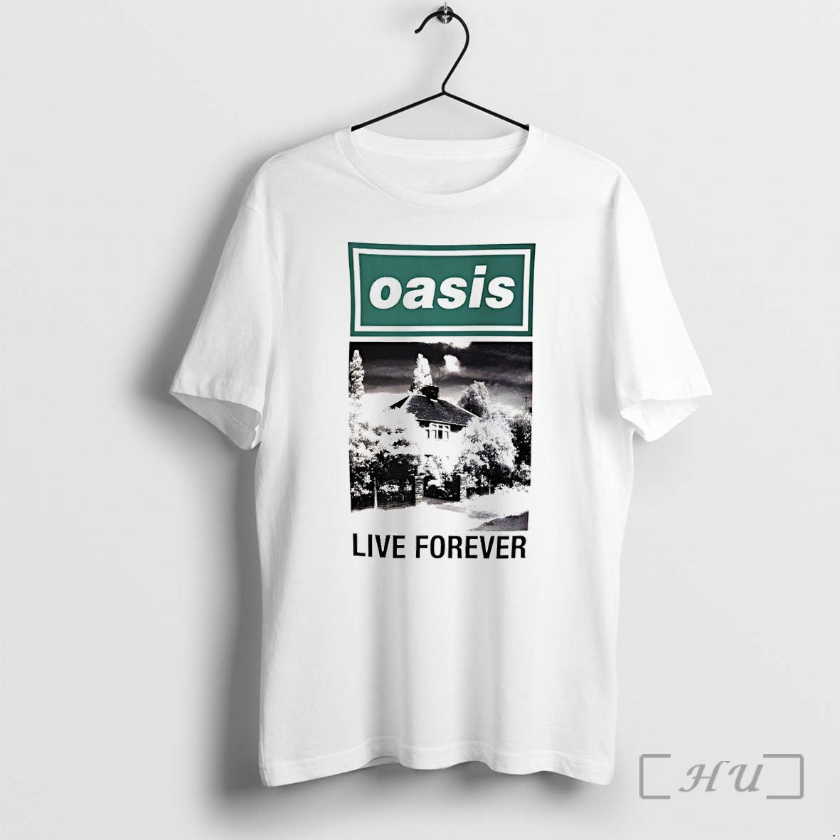 Officials Oasis Live Forever John Lennon House Unisex T-shirt, Sweatshirt, Hoodie, Long Sleeve Tee - T-Shirt, Sweatshirt, Hoodie