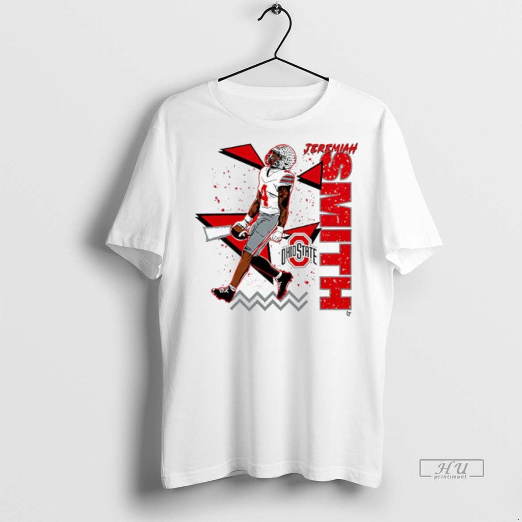 Officials Ohio State Football Jeremiah Smith 90s Style Shirt Sweater Unisex T-shirt, Sweatshirt, Hoodie, Long Sleeve Tee - T-Shirt, Sweatshirt, Hoodie
