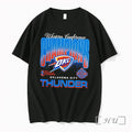 Officials Okc Thunder 2026 Nba Western Conference Champions Heritage Tee Unisex T-shirt, Sweatshirt, Hoodie, Long Sleeve Tee - T-Shirt, Sweatshirt, Hoodie