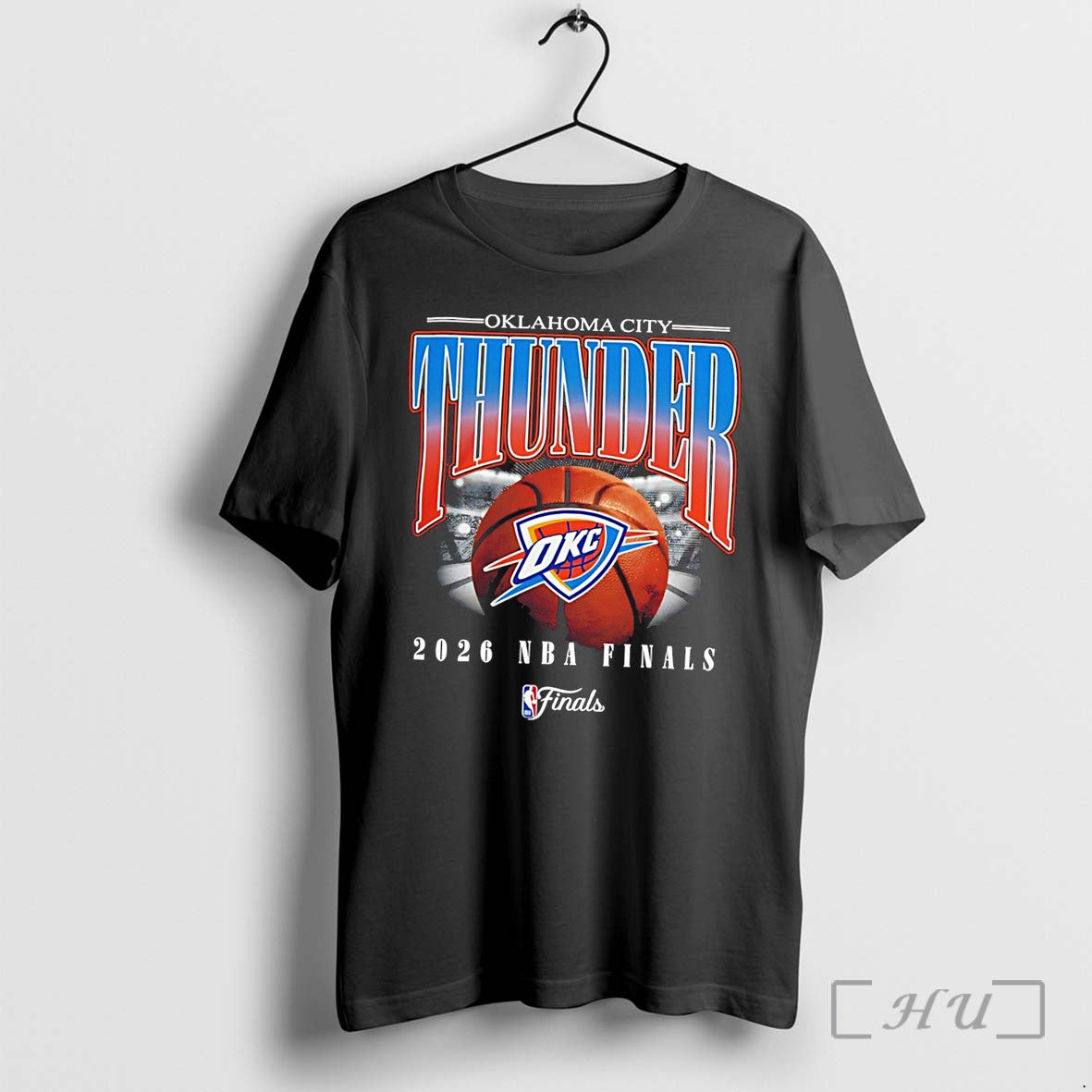 Officials Oklahoma City Thunder 2026 Nba Finals Bold Tee Unisex T-shirt, Sweatshirt, Hoodie, Long Sleeve Tee - T-Shirt, Sweatshirt, Hoodie