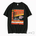 Officials Oklahoma City Thunder 2026 Nba Western Conference Champions Stacked Block Tee Premium T Shirts - T-Shirt, Sweatshirt, Hoodie