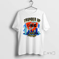 Officials Oklahoma City Thunder Basketball City Skyline Thunder Up 2026 Playoffs Premium T Shirts Sweater - T-Shirt, Sweatshirt, Hoodie