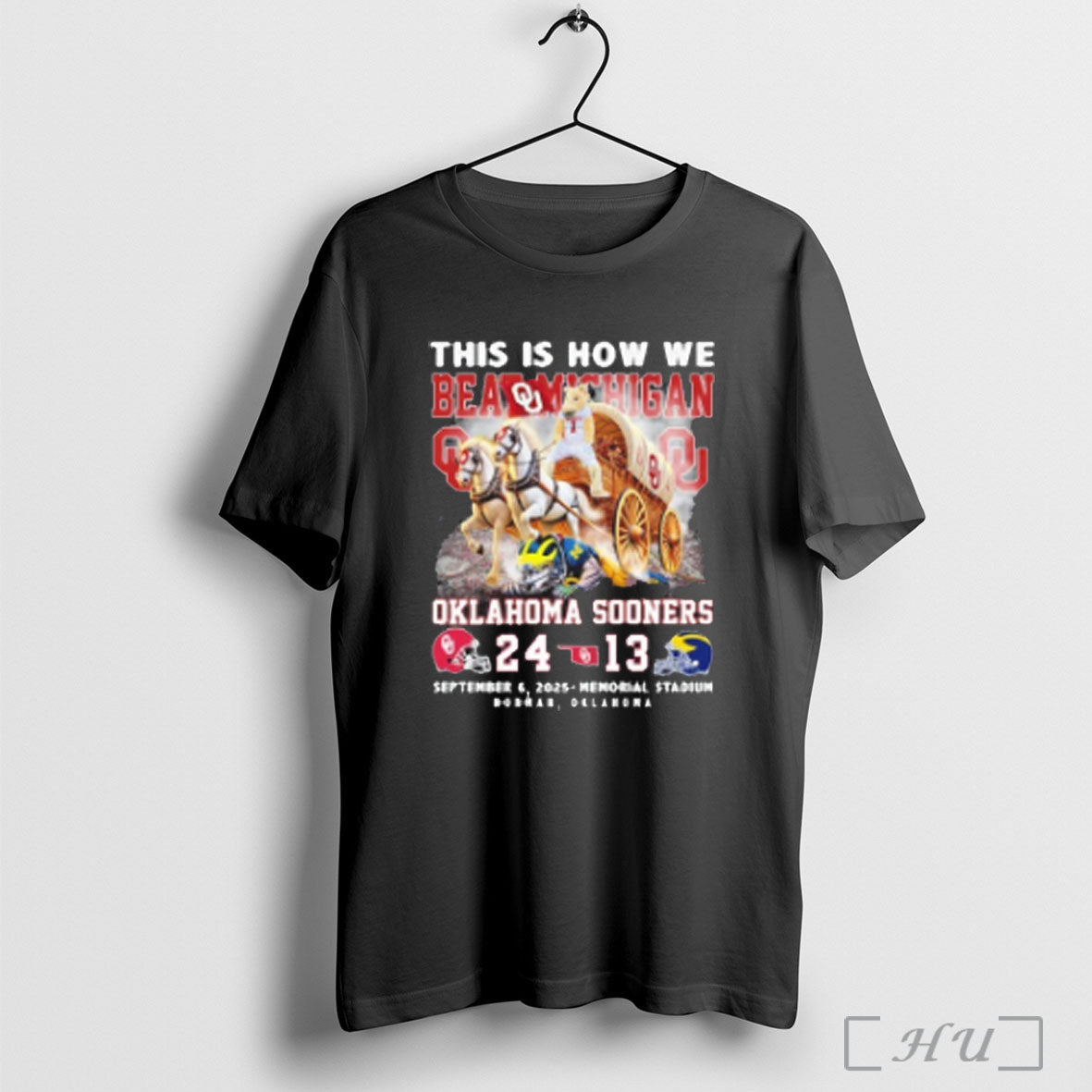 Officials Oklahoma Sooners This Is How We Beat Michigan 2025 Final Score Unisex T-shirt, Sweatshirt, Hoodie, Long Sleeve Tee - T-Shirt, Sweatshirt, Hoodie