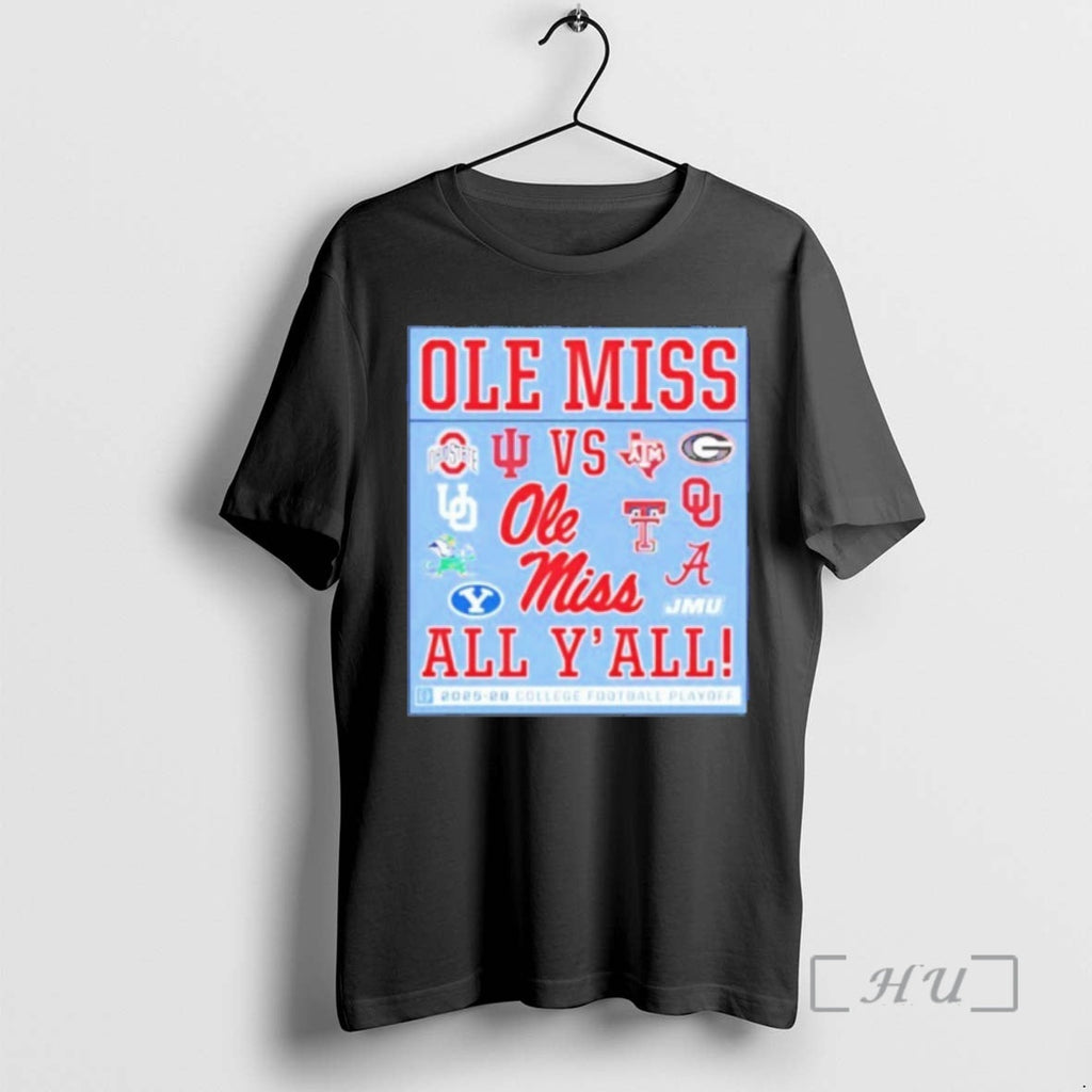 Officials Ole Miss Vs Yall Cfp 2025 26 T-Shirts, Hoodie, Sweatshirt - T-Shirt, Sweatshirt, Hoodie
