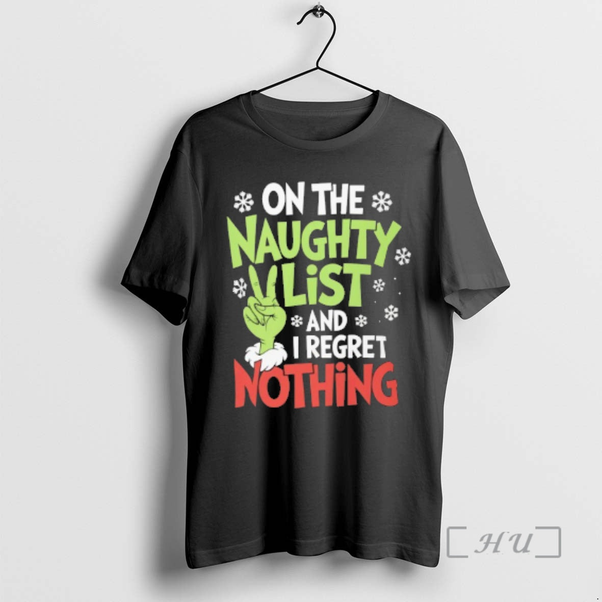 Officials Naughty List Regret Nothing Grinch T-Shirts, Hoodie, Sweatshirt - T-Shirt, Sweatshirt, Hoodie