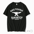 Officials One Tough Sum Bitch Born And Raised American Outlaw Unisex T-shirt, Sweatshirt, Hoodie, Long Sleeve Tee - T-Shirt, Sweatshirt, Hoodie