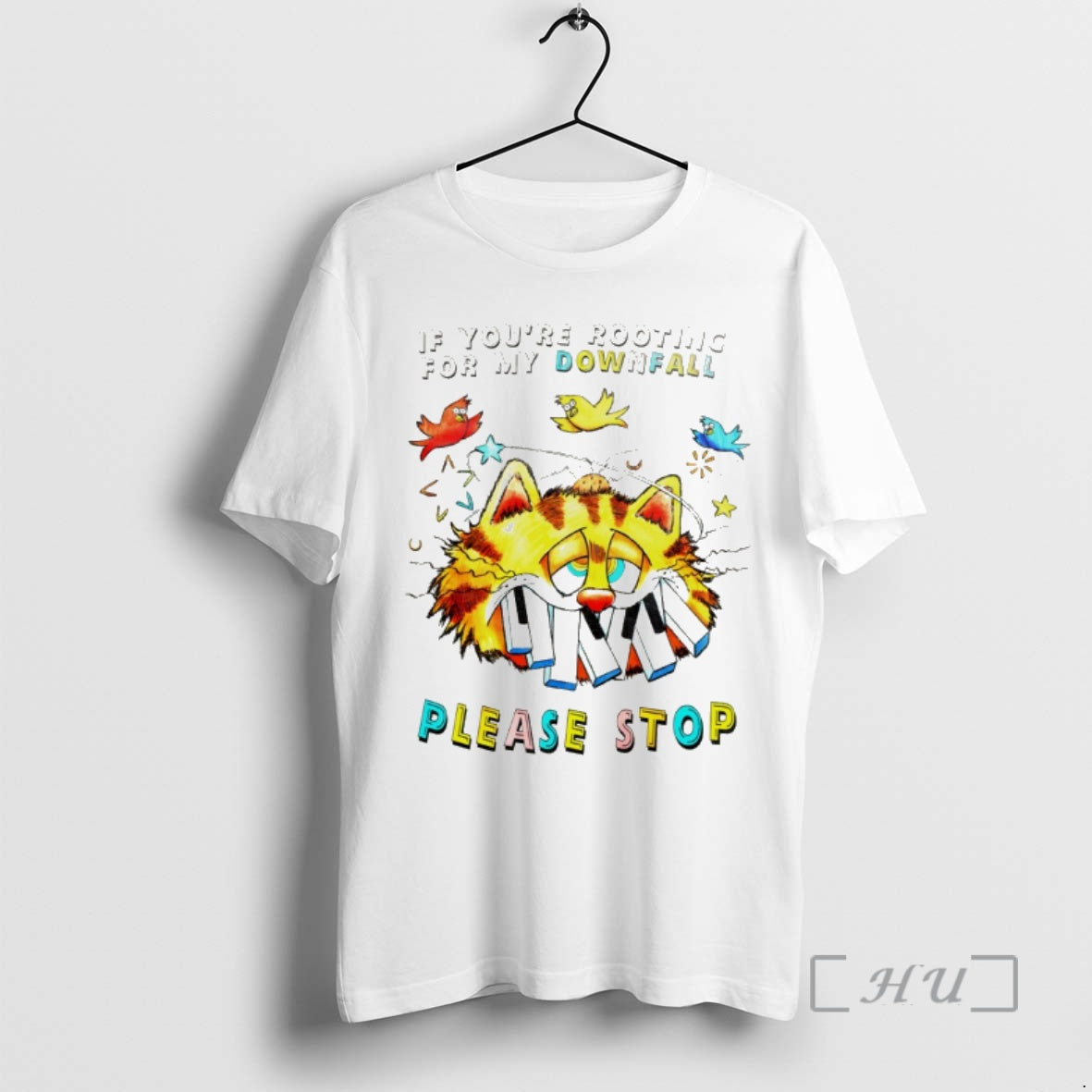 Officials Orange Cat If Youre Rooting For My Downfall Please Stop Premium T Shirts Sweater - T-Shirt, Sweatshirt, Hoodie