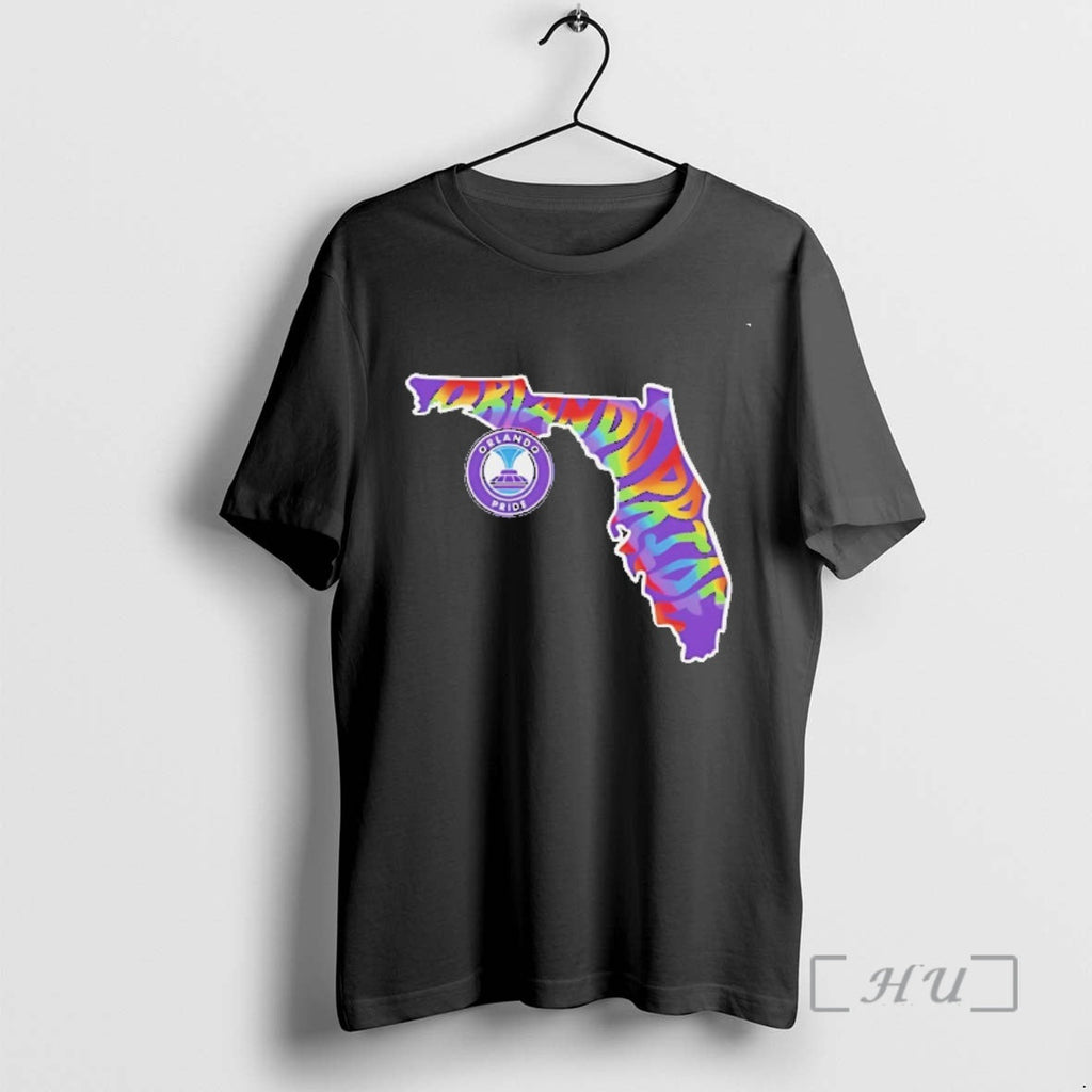 Officials Orlando Pride Groovy Pride State 2026 Unisex T-shirt, Sweatshirt, Hoodie, Long Sleeve Tee - T-Shirt, Sweatshirt, Hoodie