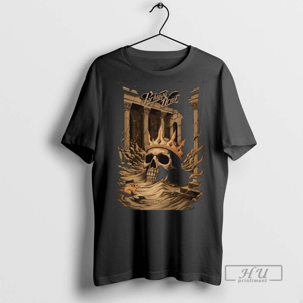 Officials Parkway Drive At Le Zenith On Oct 2 2025 T Shirt Unisex T-shirt, Sweatshirt, Hoodie, Long Sleeve Tee - T-Shirt, Sweatshirt, Hoodie
