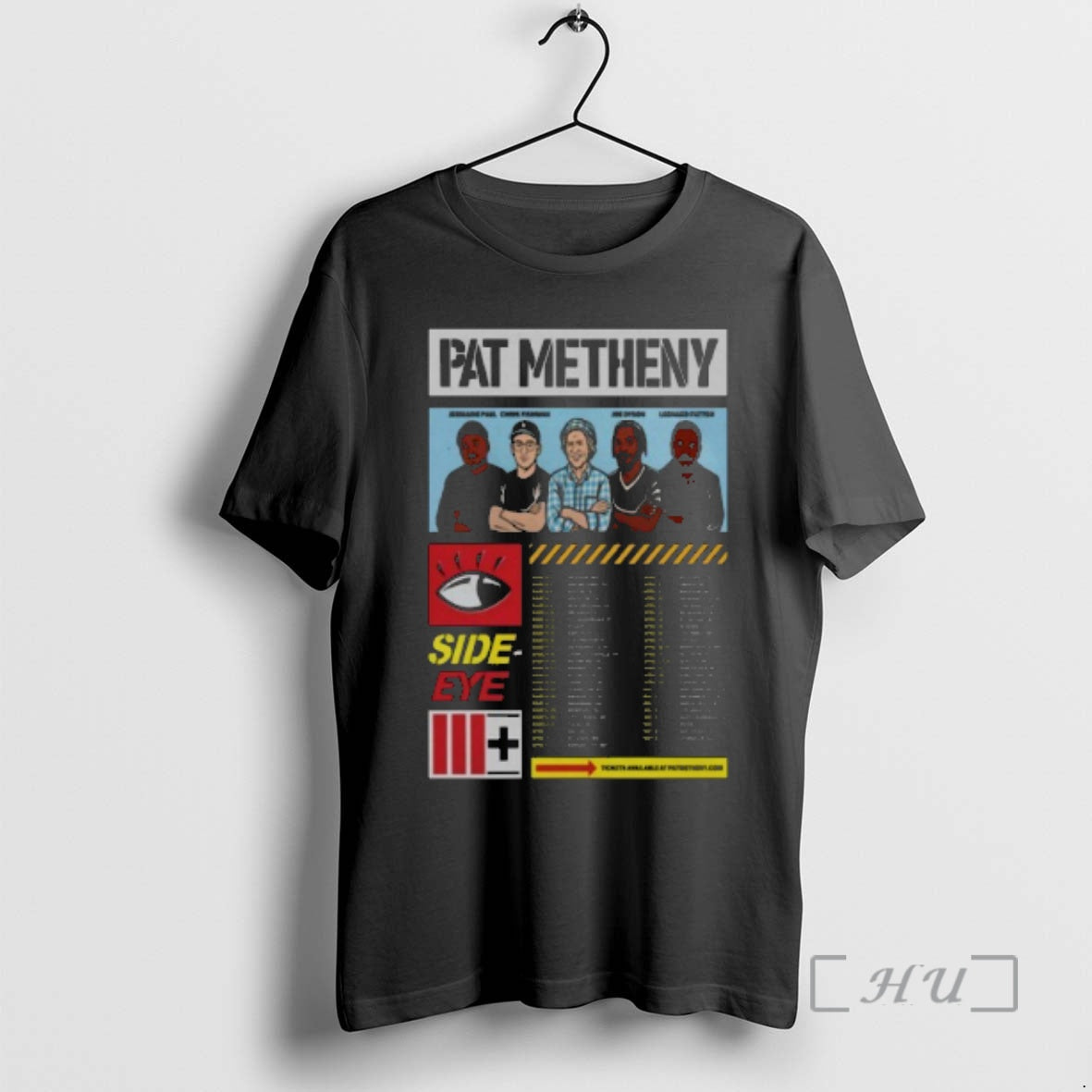 Officials Pat Metheny Side Eye Iii 2026 Tour T-Shirts, Hoodie, Sweatshirt - T-Shirt, Sweatshirt, Hoodie