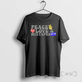 Officials Peace Love And Mixtapes Unisex T-shirt, Sweatshirt, Hoodie, Long Sleeve Tee - T-Shirt, Sweatshirt, Hoodie