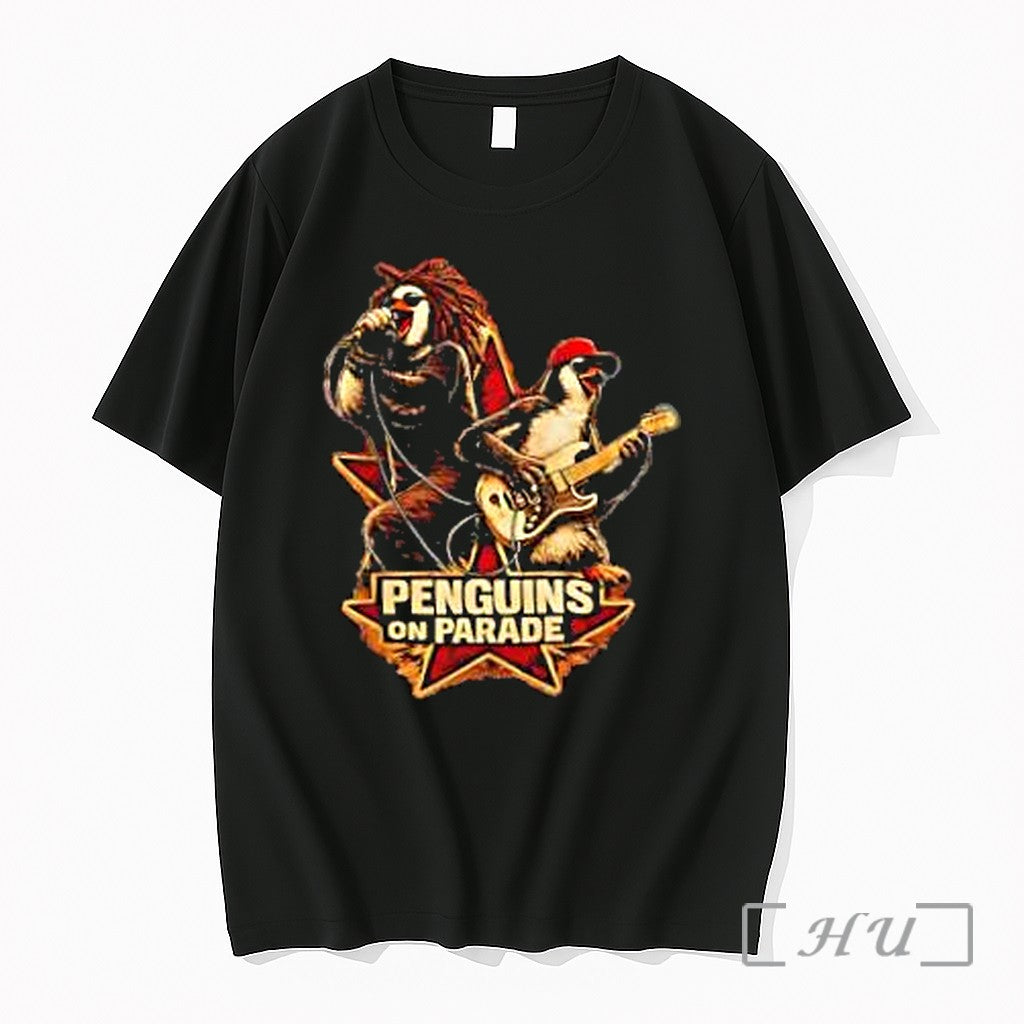 Officials Penguins On Parade Rock Penguin Premium T Shirts Sweater Hoodie Jpg Unisex T-shirt, Sweatshirt, Hoodie, Long Sleeve Tee - T-Shirt, Sweatshirt, Hoodie