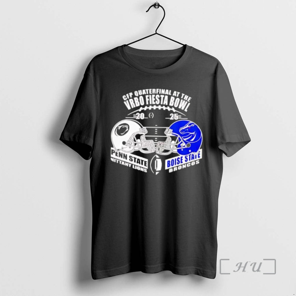 Officials Penn State Vs Boise State 2025 Cfp Vrbo Fiesta Bowl Head Head T-Shirts, Hoodie, Sweatshirt - T-Shirt, Sweatshirt, Hoodie