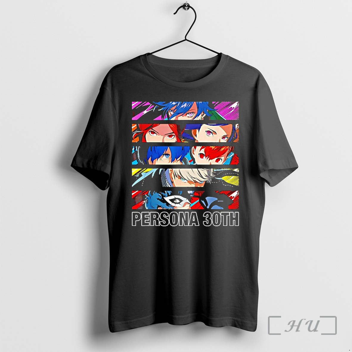 Officials Persona 30th Hero Line Up Anime Premium T Shirts Sweater Hoodie Jpg Unisex T-shirt, Sweatshirt, Hoodie, Long Sleeve Tee - T-Shirt, Sweatshirt, Hoodie