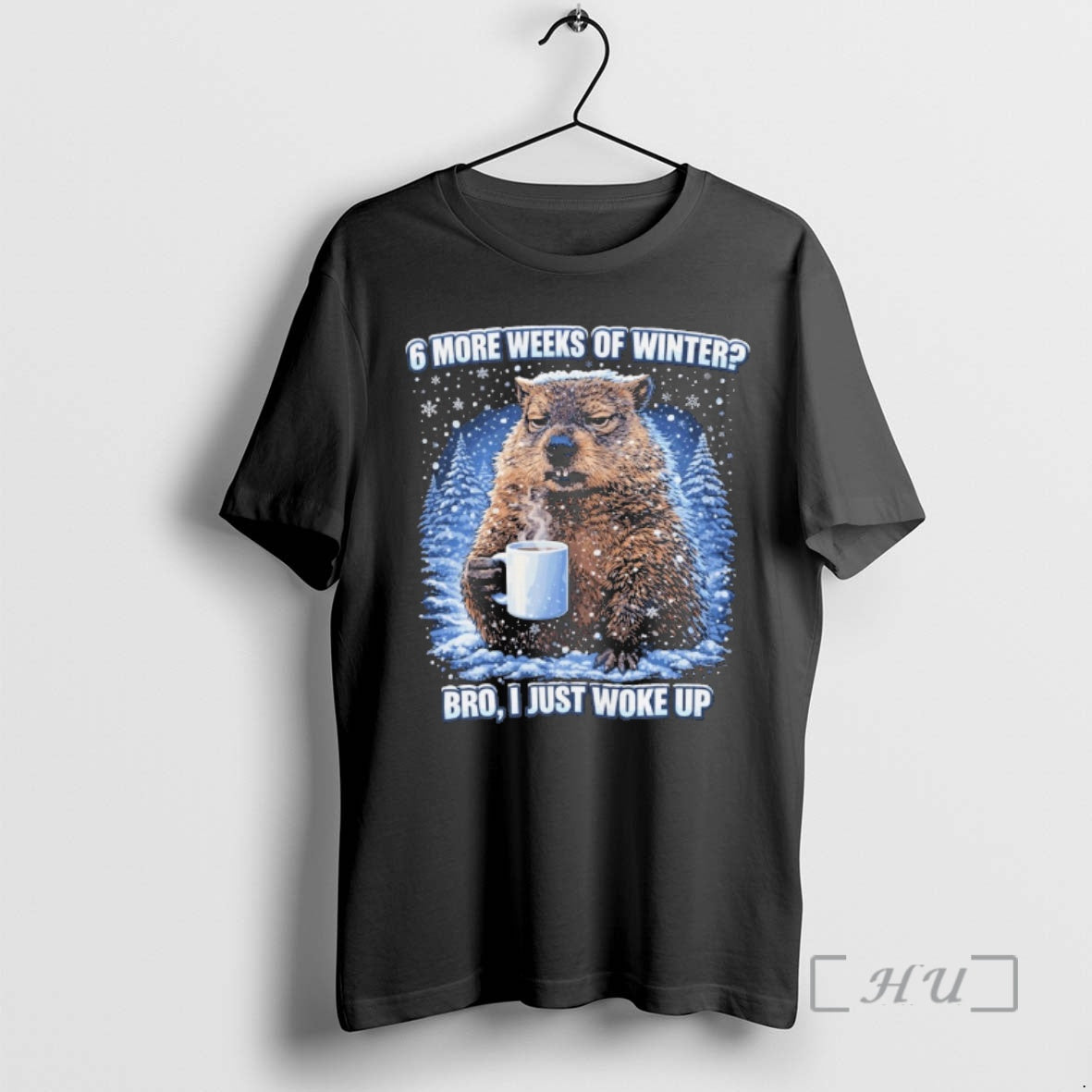 Officials Phil Groundhog 6 More Weeks Winter Bro I Just Woke Up T-Shirts, Hoodie, Sweatshirt - T-Shirt, Sweatshirt, Hoodie