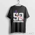 Officials Philadelphia Phillies Mlb Kyle Schwarber 50 Schwarbombs T Shirt Unisex T-shirt, Sweatshirt, Hoodie, Long Sleeve Tee - T-Shirt, Sweatshirt, Hoodie