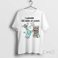 Officials Pigeon I Survived 100 Days School Fine Im Fine Everything Is Fine T-Shirts, Hoodie, Sweatshirt - T-Shirt, Sweatshirt, Hoodie