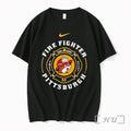 Officials Pittsburgh Firefighter Buc Ees Steelers Maltese Cross Unisex T-shirt, Sweatshirt, Hoodie, Long Sleeve Tee - T-Shirt, Sweatshirt, Hoodie