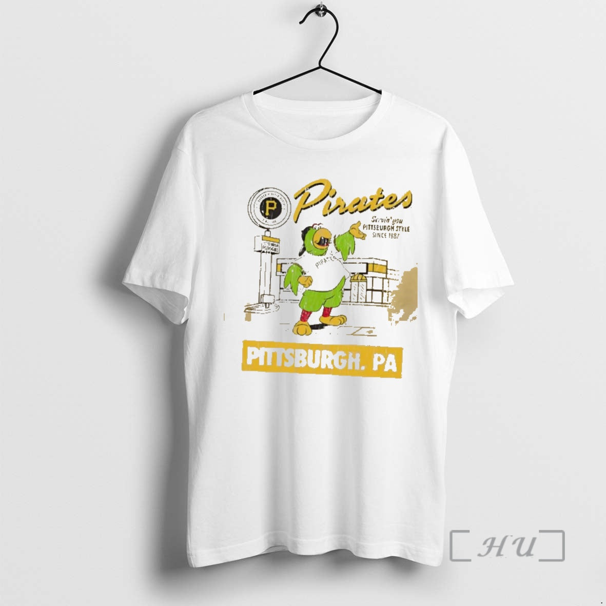 Officials Pittsburgh Pirates Servin You Pittburgh Style Since 1887 Unisex T-shirt, Sweatshirt, Hoodie, Long Sleeve Tee - T-Shirt, Sweatshirt, Hoodie