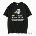 Officials Plague Doctor Terrible Bedside Manner Would Not Recommend One Star Review Premium T Shirts - T-Shirt, Sweatshirt, Hoodie