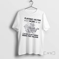 Officials Playing Victim Wont Work Me Cause I Dont Mind Being Villain Skeleton T-Shirts, Hoodie, Sweatshirt - T-Shirt, Sweatshirt, Hoodie