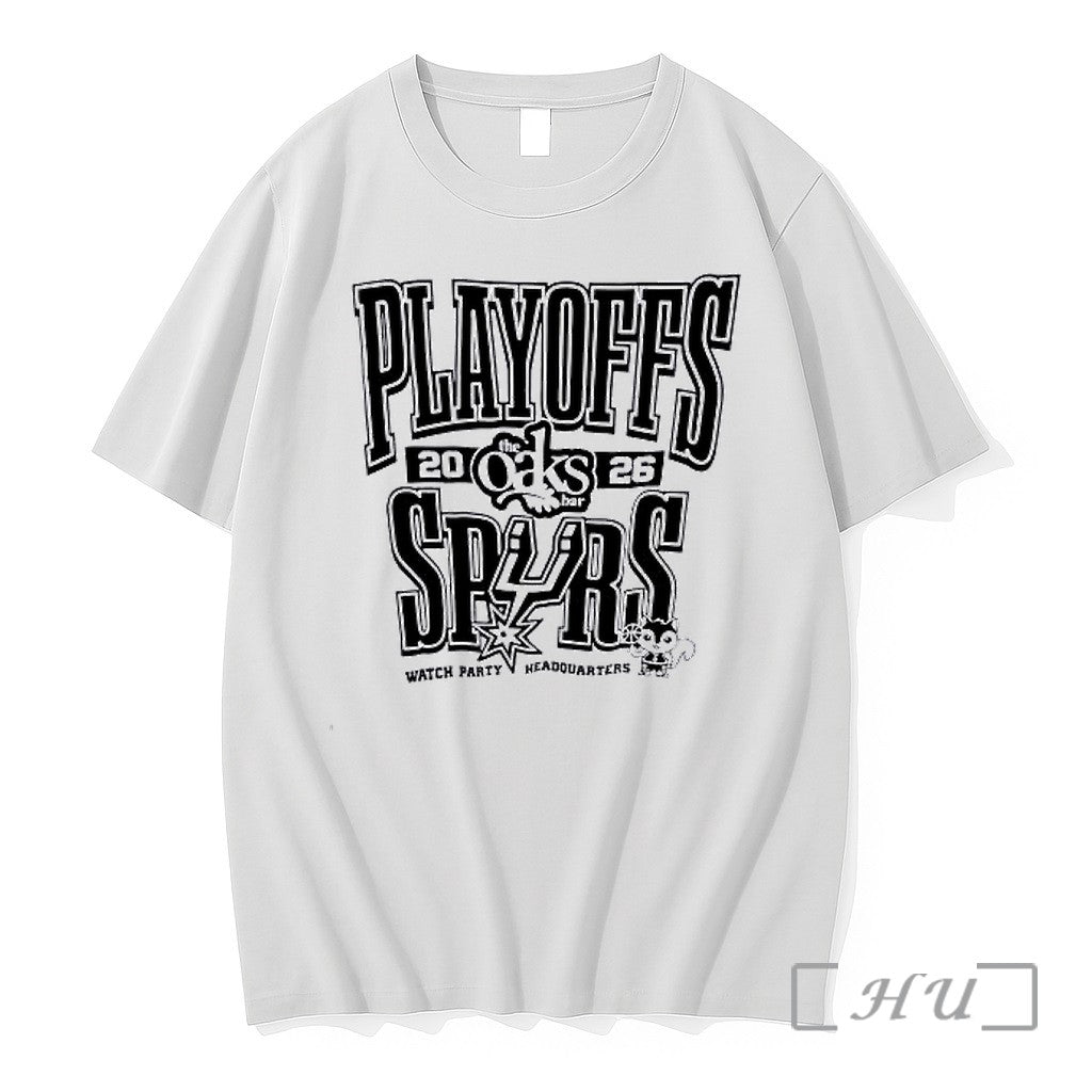 Officials Playoffs Spurs Watch Party Headquarters 2026 Unisex T-shirt, Sweatshirt, Hoodie, Long Sleeve Tee - T-Shirt, Sweatshirt, Hoodie
