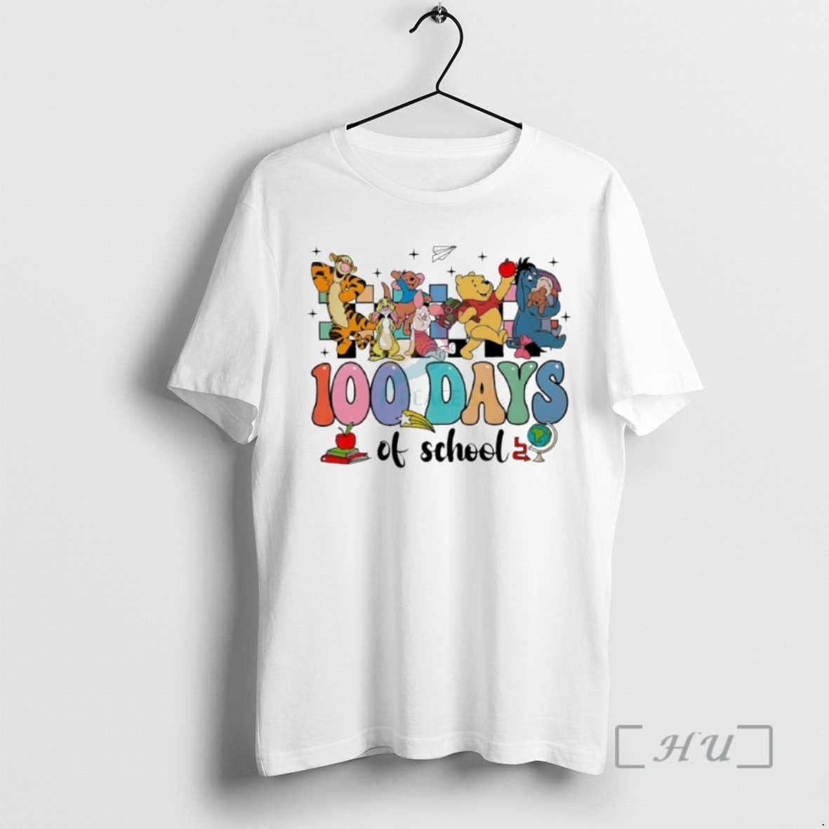 Officials Pooh Friends 100th Days School T-Shirts, Hoodie, Sweatshirt - T-Shirt, Sweatshirt, Hoodie