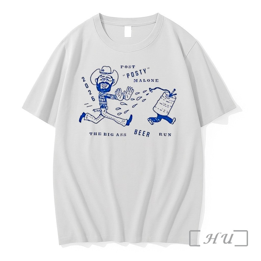 Officials Post Malone Beer Run The Bag Ass 2026 Unisex T-shirt, Sweatshirt, Hoodie, Long Sleeve Tee - T-Shirt, Sweatshirt, Hoodie