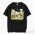 Officials Prehistoric Dinosaurs T Rex Stegosaurus Triceratops Landscape Unisex T-shirt, Sweatshirt, Hoodie, Long Sleeve Tee - T-Shirt, Sweatshirt, Hoodie