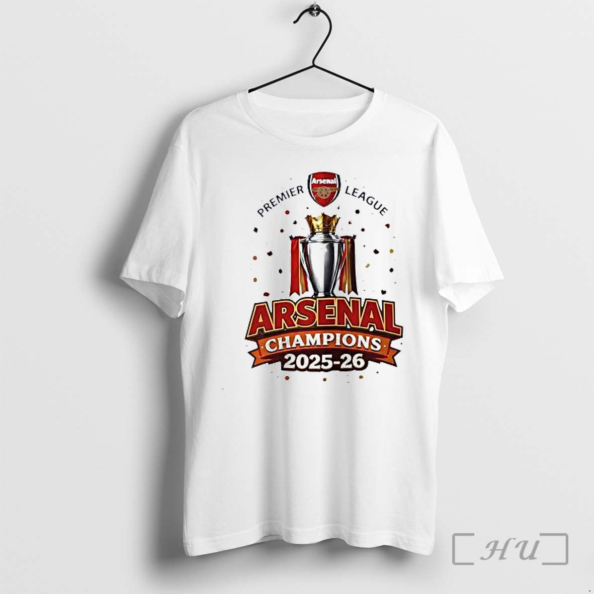 Officials Premier League Arsenal Champions 2025 26 Unisex T-shirt, Sweatshirt, Hoodie, Long Sleeve Tee - T-Shirt, Sweatshirt, Hoodie