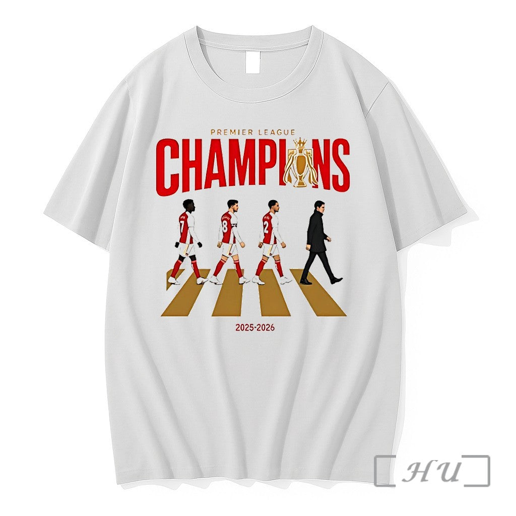 Officials Premier League North London Fc Champions 2025 2026 Abbey Road Premium T Shirts Sweater - T-Shirt, Sweatshirt, Hoodie