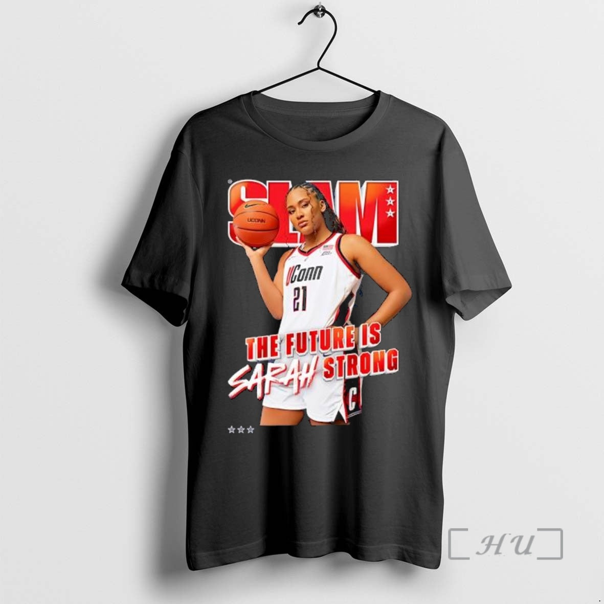 Officials Sarah Strong Uconn Huskies Future Is Strong Slam Magazine T-Shirts, Hoodie, Sweatshirt - T-Shirt, Sweatshirt, Hoodie