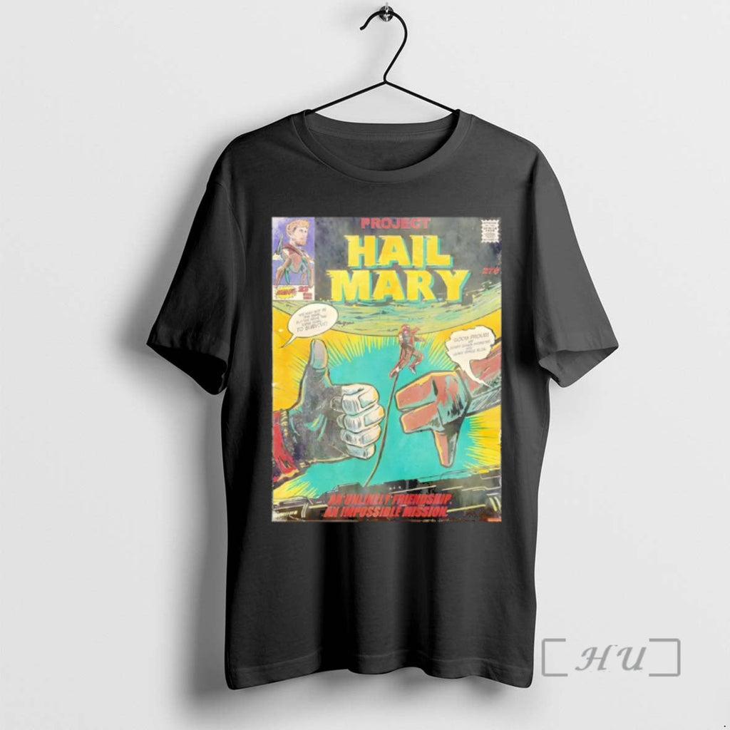 Officials Project Hail Mary An Unlikely Friendship An Impossible Mission Unisex T-shirt, Sweatshirt, Hoodie, Long Sleeve Tee - T-Shirt, Sweatshirt, Hoodie
