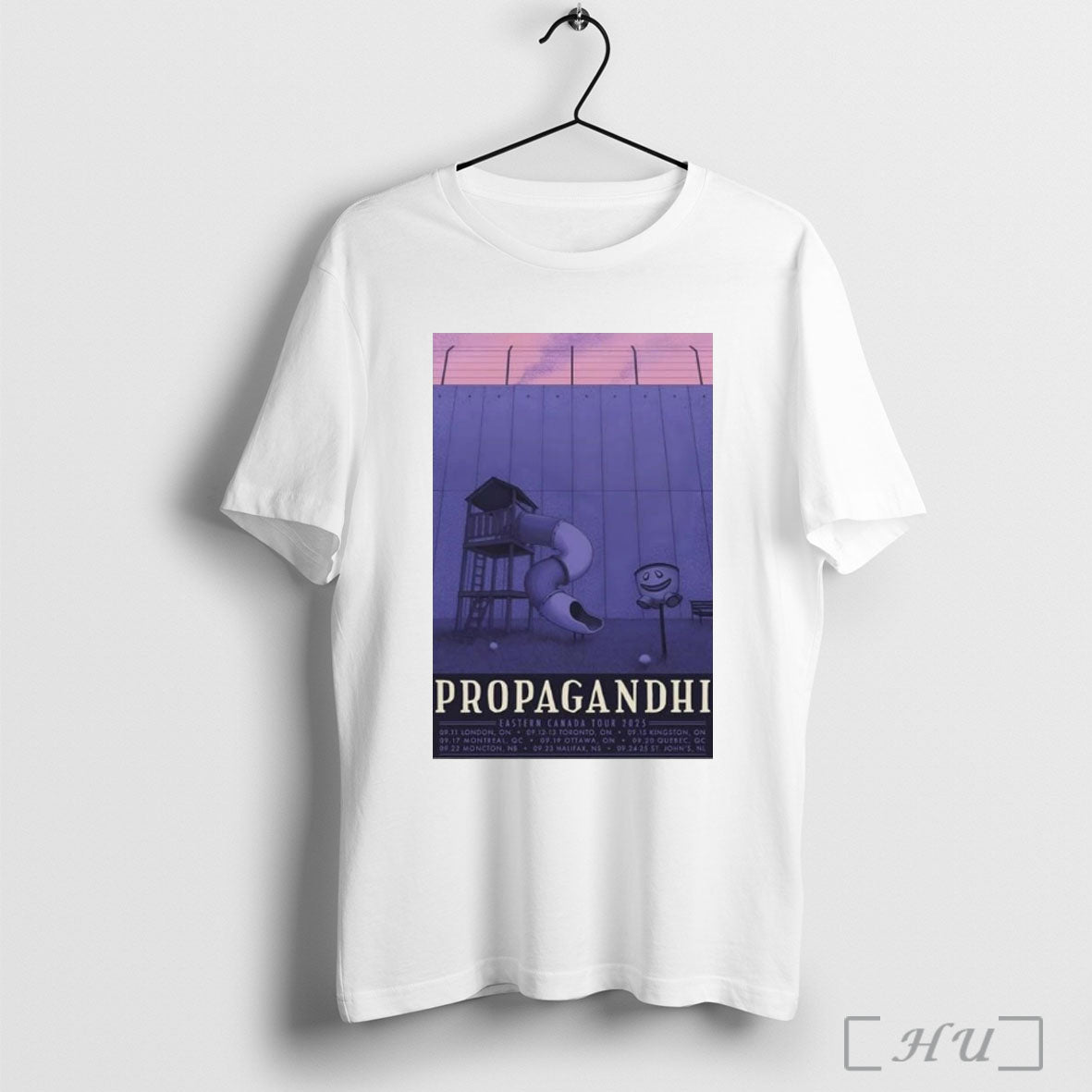 Officials Propagandhi Eastern Canada Tour 2025 T Shirt Unisex T-shirt, Sweatshirt, Hoodie, Long Sleeve Tee - T-Shirt, Sweatshirt, Hoodie