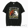 Officials Public Health Over Corporate Wealth With Bears Illustration Tee Unisex T-shirt, Sweatshirt, Hoodie, Long Sleeve Tee - T-Shirt, Sweatshirt, Hoodie