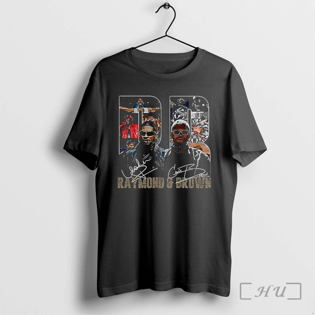 Officials Rb Usher And Chris Brown Raymond And Brown Graphic Signatures Premium T Shirts Sweater - T-Shirt, Sweatshirt, Hoodie
