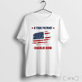 Officials Rip Charlie Kirk A True Patriot Amrican Flag Retro T Shirt Unisex T-shirt, Sweatshirt, Hoodie, Long Sleeve Tee - T-Shirt, Sweatshirt, Hoodie