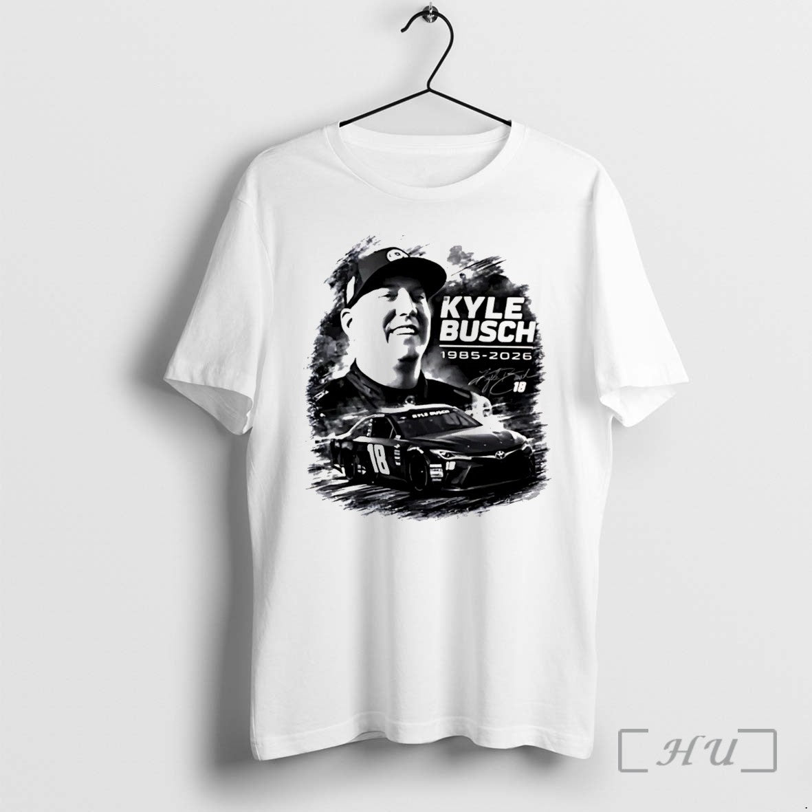 Officials Rip Kyle Busch 1985 2026 Signature Tee Unisex T-shirt, Sweatshirt, Hoodie, Long Sleeve Tee - T-Shirt, Sweatshirt, Hoodie