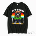 Officials Raw Power Swag Pitbull Dog Wearing Sunglasses Black Unisex T-shirt, Sweatshirt, Hoodie, Long Sleeve Tee - T-Shirt, Sweatshirt, Hoodie