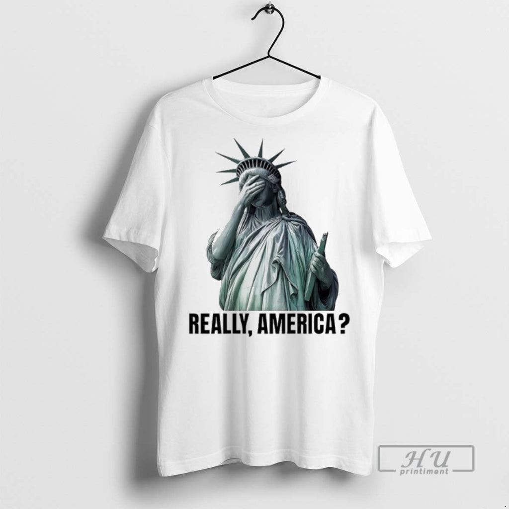 Officials Really America Government Shutdown 2025 Statue Of Liberty Meme T Shirts Unisex T-shirt, Sweatshirt, Hoodie, Long Sleeve Tee - T-Shirt, Sweatshirt, Hoodie
