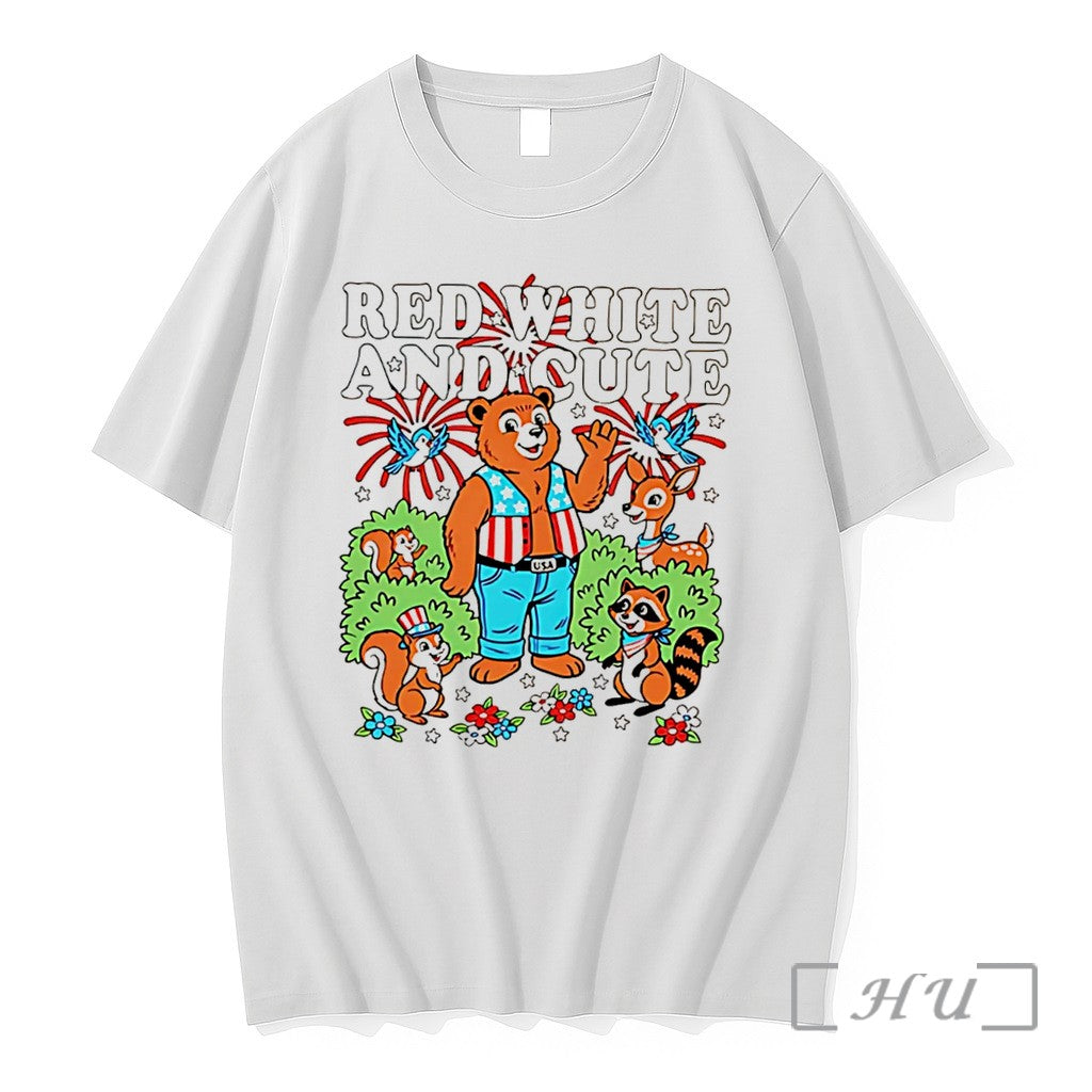 Officials Red White And Cute Raccoon Bear Peanuts Tee Unisex T-shirt, Sweatshirt, Hoodie, Long Sleeve Tee - T-Shirt, Sweatshirt, Hoodie