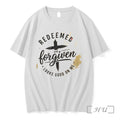 Officials Redeemed And Forgiven Looks Good On Me Unisex T-shirt, Sweatshirt, Hoodie, Long Sleeve Tee - T-Shirt, Sweatshirt, Hoodie