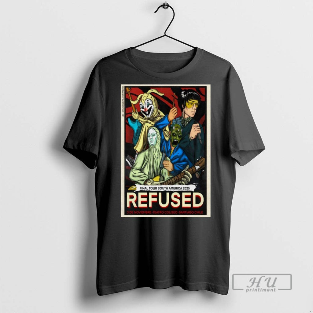 Officials Refused Nov 3 2025 Teatro Coliseo In Santiago Chile T Shirt Unisex T-shirt, Sweatshirt, Hoodie, Long Sleeve Tee - T-Shirt, Sweatshirt, Hoodie