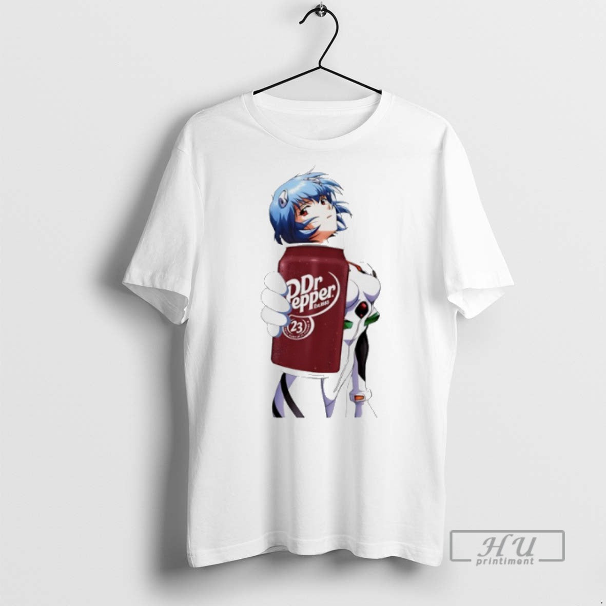 Officials Rei Ayanami X Dr Pepper T Shirt Unisex T-shirt, Sweatshirt, Hoodie, Long Sleeve Tee - T-Shirt, Sweatshirt, Hoodie