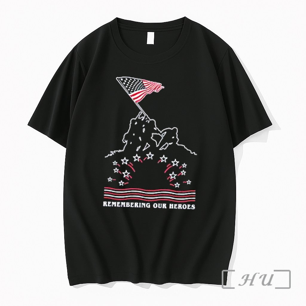 Officials Remembering Our Heroes Flag Premium T Shirts Sweater Hoodie Jpg Unisex T-shirt, Sweatshirt, Hoodie, Long Sleeve Tee - T-Shirt, Sweatshirt, Hoodie