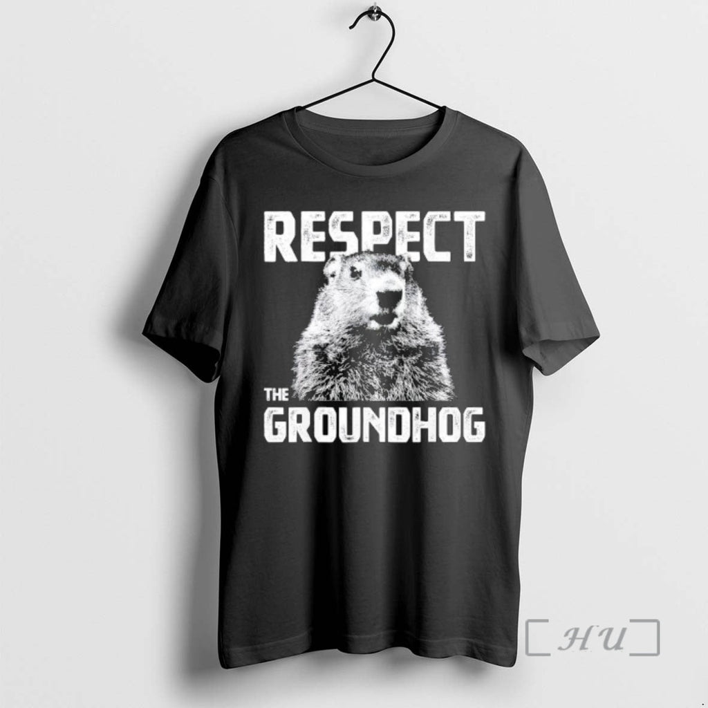 Officials Respect Groundhog Funny Woodchuck T-Shirts, Hoodie, Sweatshirt - T-Shirt, Sweatshirt, Hoodie