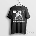 Officials Respect Groundhog Funny Woodchuck T-Shirts, Hoodie, Sweatshirt - T-Shirt, Sweatshirt, Hoodie