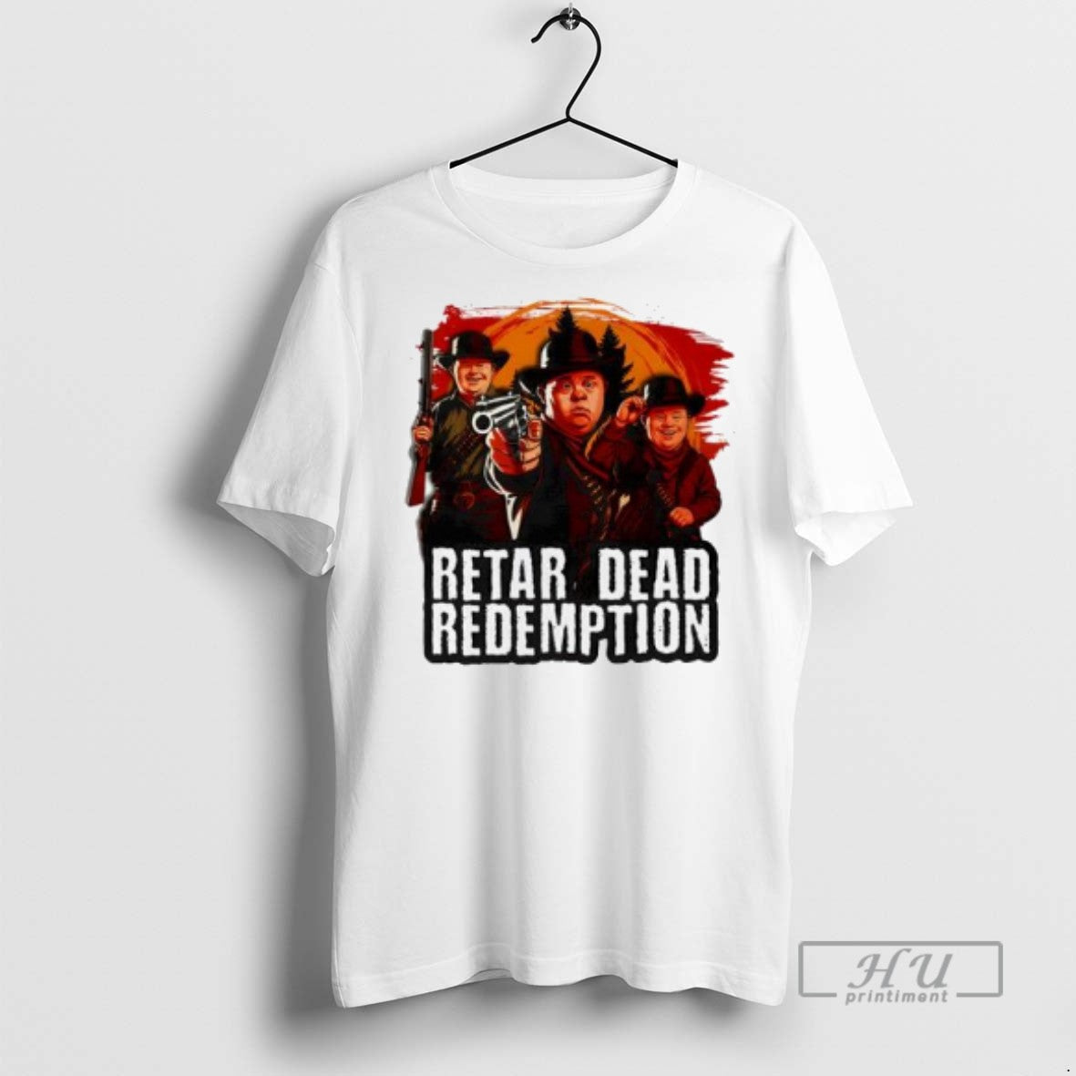 Officials Retar Dead Redemption Gracphic T Shirt Unisex T-shirt, Sweatshirt, Hoodie, Long Sleeve Tee - T-Shirt, Sweatshirt, Hoodie