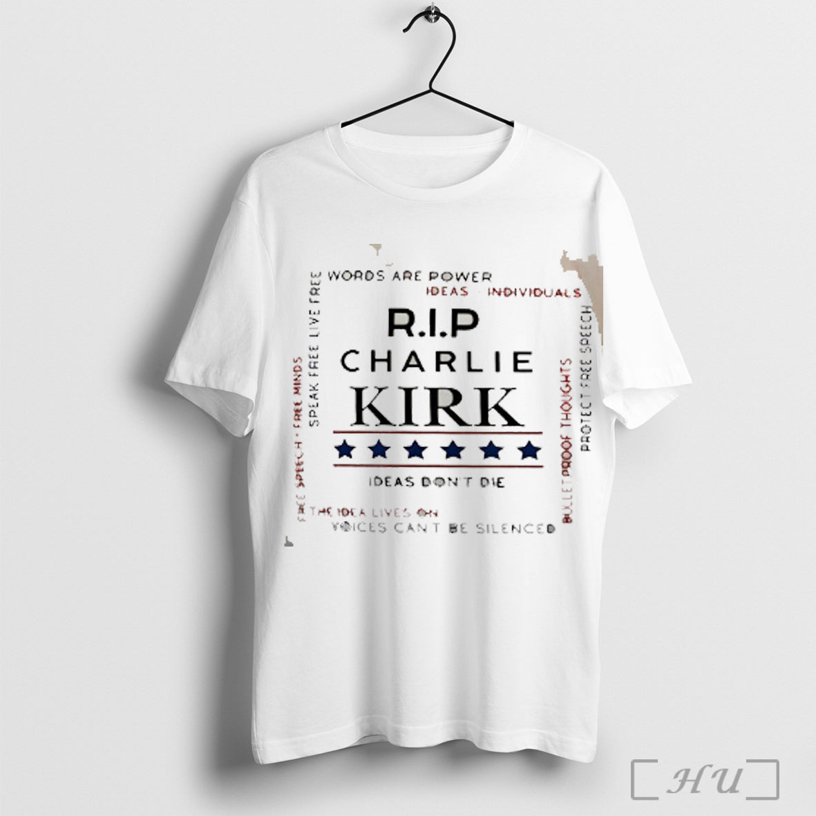 Officials Rip Charlie Kirk Ideas Dont Die T Shirt Unisex T-shirt, Sweatshirt, Hoodie, Long Sleeve Tee - T-Shirt, Sweatshirt, Hoodie